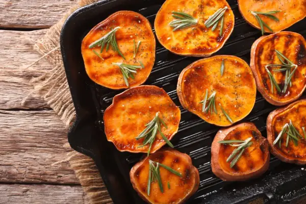 Grillowane Bataty - Przepis na idealny dodatek lub deser