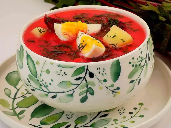 Zupa botwinkowa z ziemniakami - przepis idealny krok po kroku
